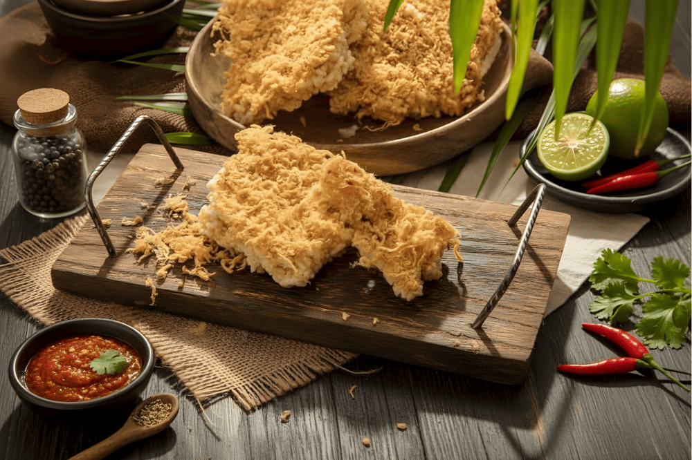 Cơm ch&aacute;y Ninh B&igrave;nh thu h&uacute;t bởi độ gi&ograve;n rụm kh&oacute; cưỡng